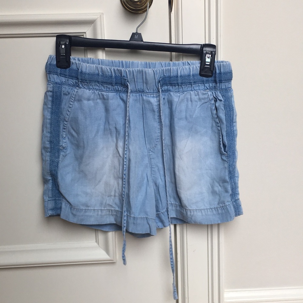 Jean shorts with detail